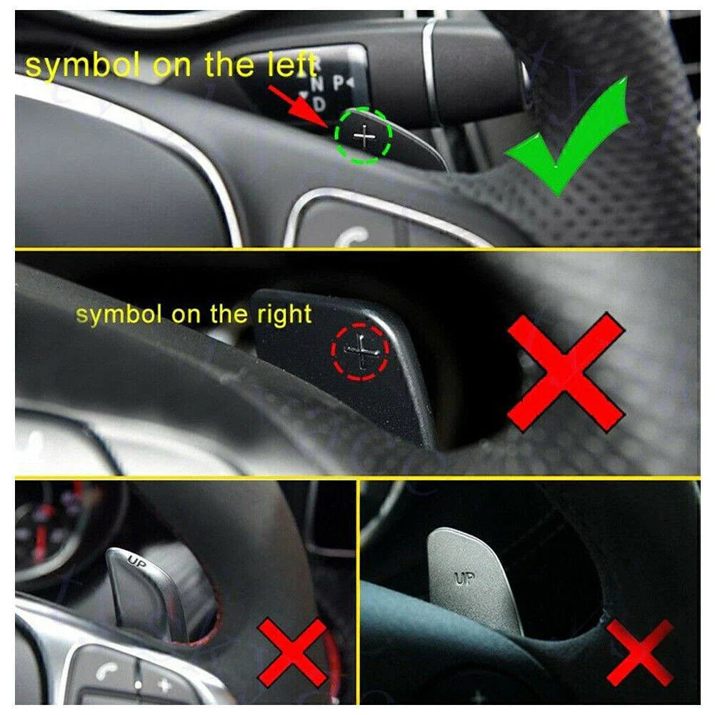 Paddle Shifter Extensions for Mercedes-Benz A B C E CLA CLS (2012-2023)