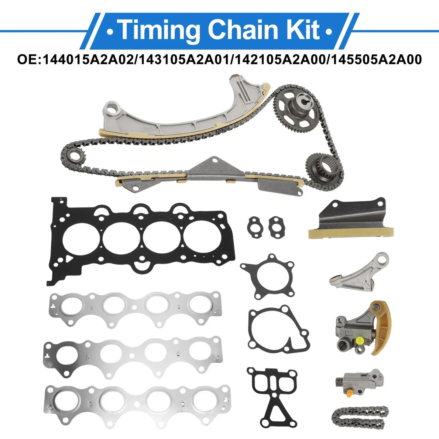 Timing Chain Kit for Honda CR-V Accord 2015-2017 (2 x Items)