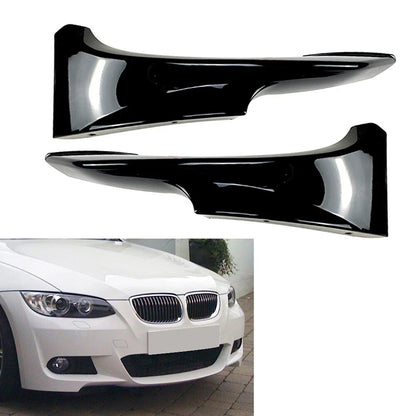 Bumper Lip Corner Splitters for BMW 3 Series E92 E93 M-Tech 10-13