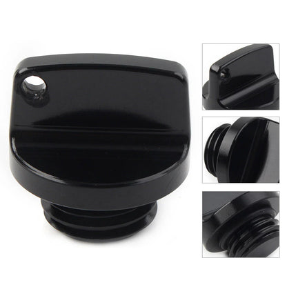 CNC Aluminum Black Oil Filler Cap for Ducati Honda Kawasaki Yamaha