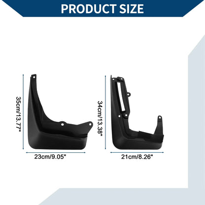 Mud Flaps Splash Guards Set for Mercedes-Benz GLE Coupe (2020-2023)
