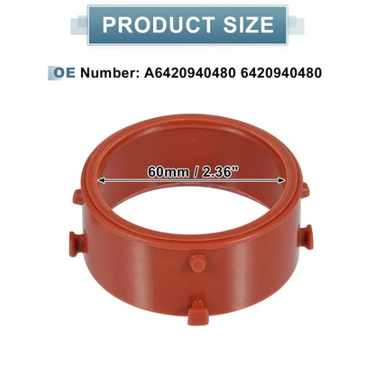 Red Turbo Intake Seal for Mercedes-Benz R320 (2007-2008)