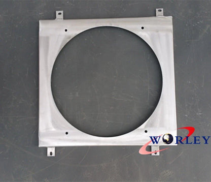 Aluminum Radiator Shroud & Fan for Mazda RX2 RX3 RX4 RX5 RX7 (1970-1985)