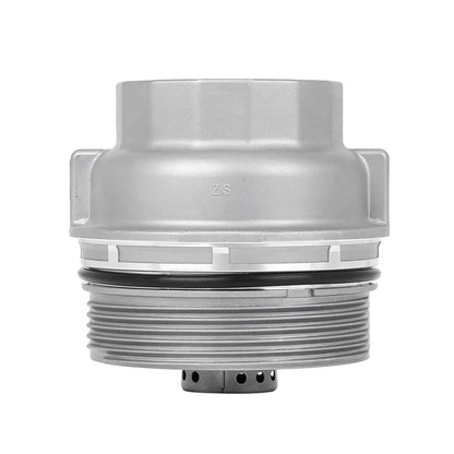Silver Tone Oil Filter Cap Cover for Lexus Toyota (2000-2023)