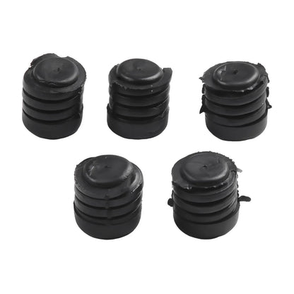 5x Black Rubber Car Bonnet Buffer Hood Washer Bumper for Nissan
