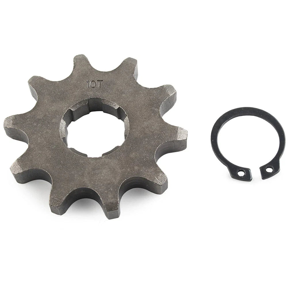 10T Chain Front Sprocket Cog for 125cc-350cc Dirt Pit Bike ATV Go Kart (N/A)