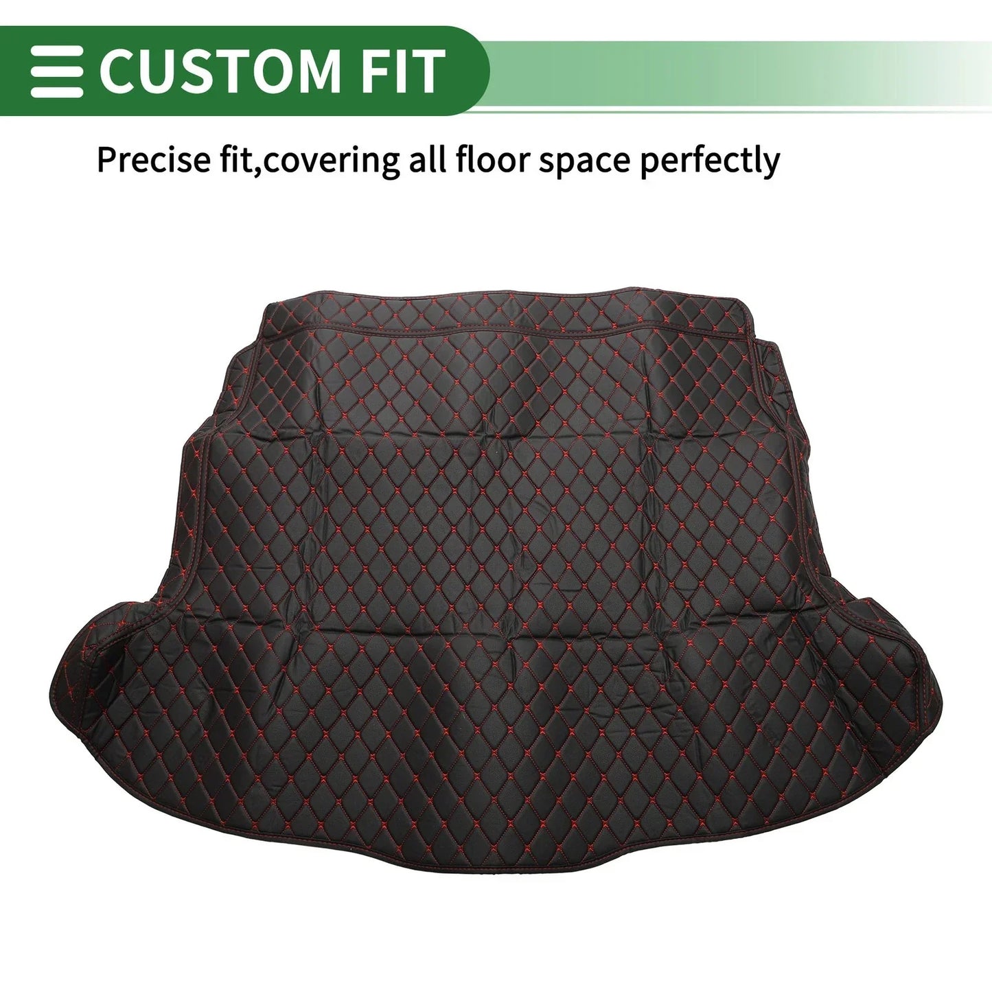 Heightened Edge Cargo Liner Trunk Mat for Honda CR-V 2007-2011 Black XPE