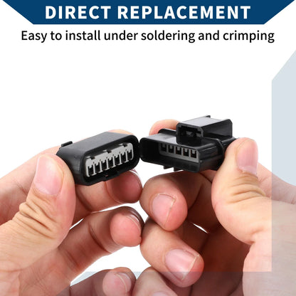 7 Pin Front Headlight Connector Plug for Honda Accord Spirior (2013-2017)