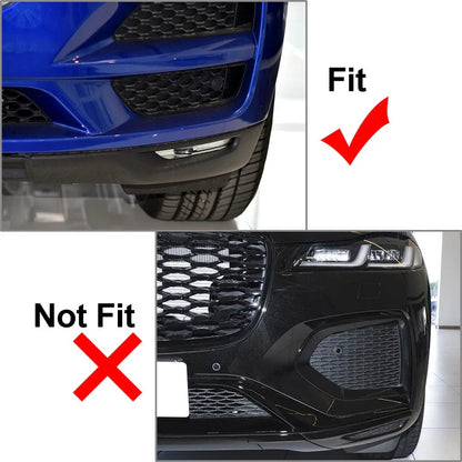 Front Bumper Air Deflector Skirt for Jaguar F-Pace (2016-2023)