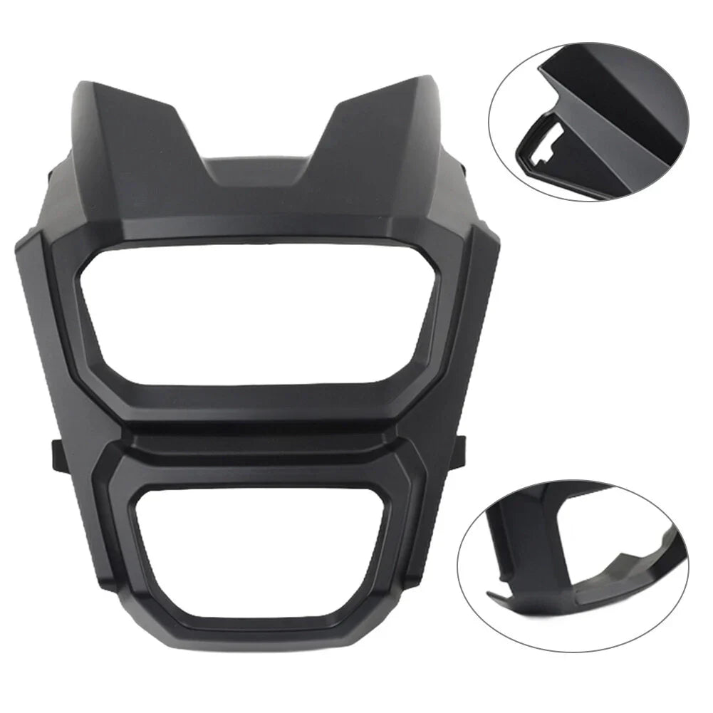 Black Motorcycle Headlight Housing Cover for Honda Grom MSX125 (2013-2023)