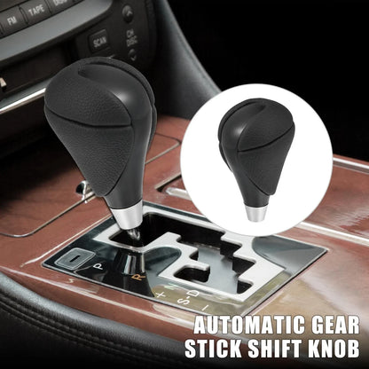Automatic Gear Shift Knob for Lexus ES350 Faux Leather Black (2007-2012)