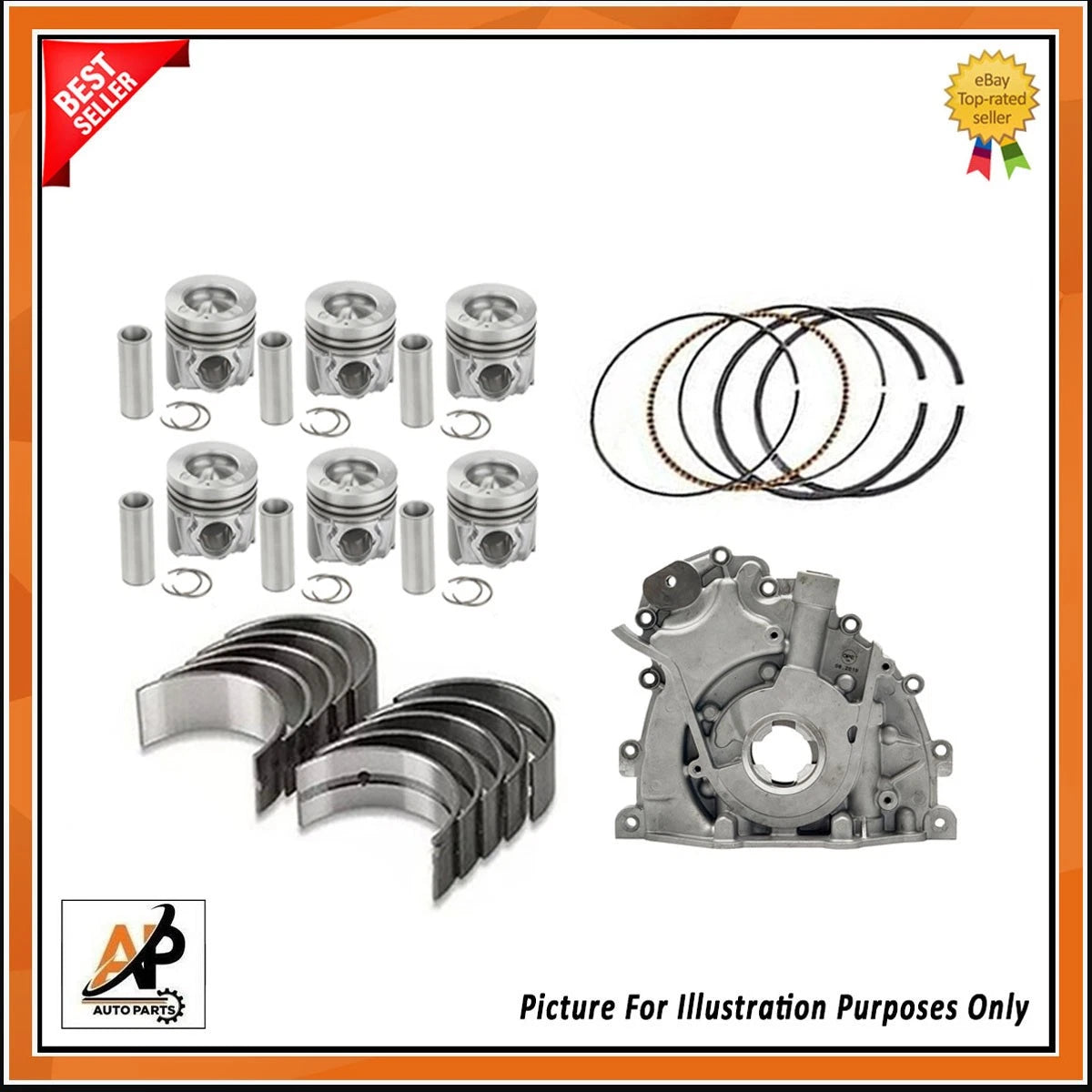 Crankshaft Oil Pump Piston Replacement for Land Rover Range Rover Sport (2014–2022)