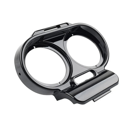 Gauge Cover Nacelle Housing Fairing Black for Harley Road Glide (1998-2013)