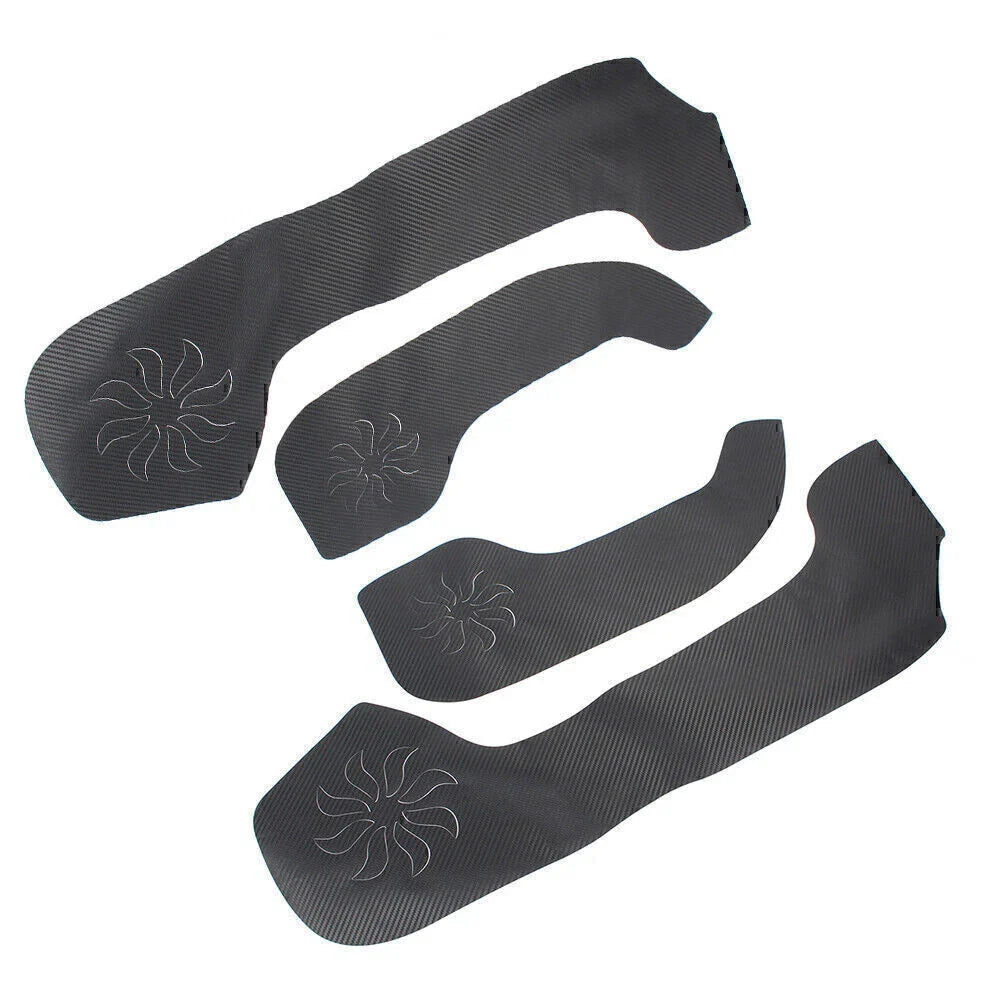 4 Pcs Car Door Anti Kick Pad Protection Covers for Kia Forte (2009-2013)