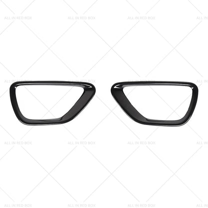 Front Fog Light Lamp Frame Covers for Jeep Grand Cherokee (2014-2016)
