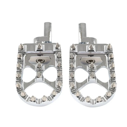 MX Style Foot Pegs for Harley Sportster XL1200 883 Chrome (2004-2023)