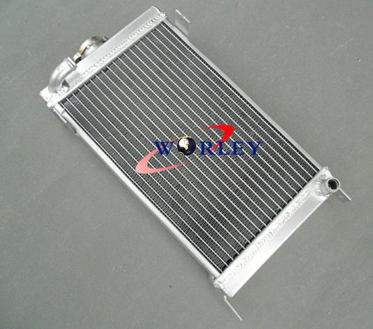 Aluminum Radiator & Fan for GAS Shifter Kart, Go Kart, Karting (3 Row)