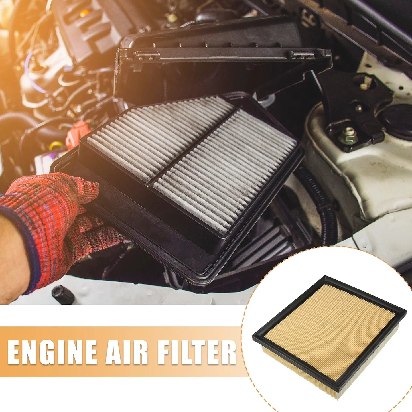Engine Air Filter for Lexus ES350 (2013-2020) - Replacement 17801-31130