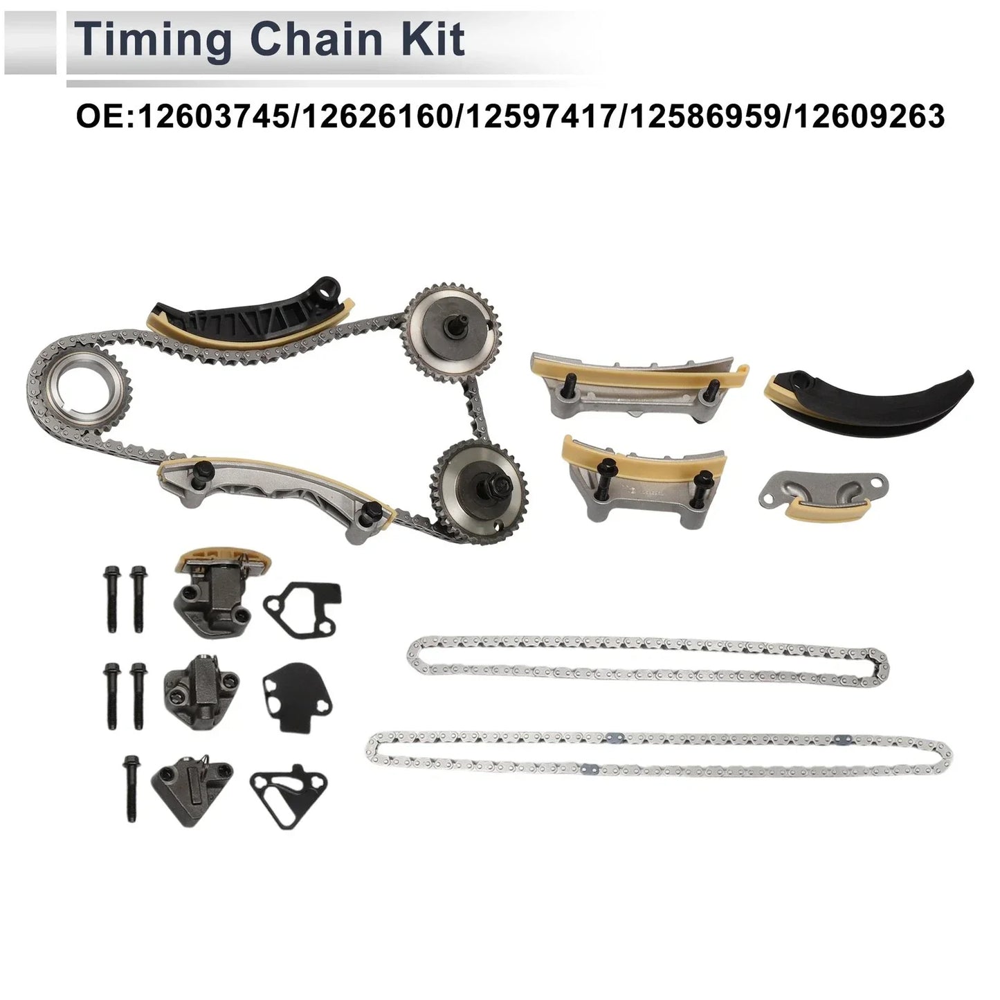 Timing Chain Kit for Chevrolet, Cadillac, Buick (2010-2015)