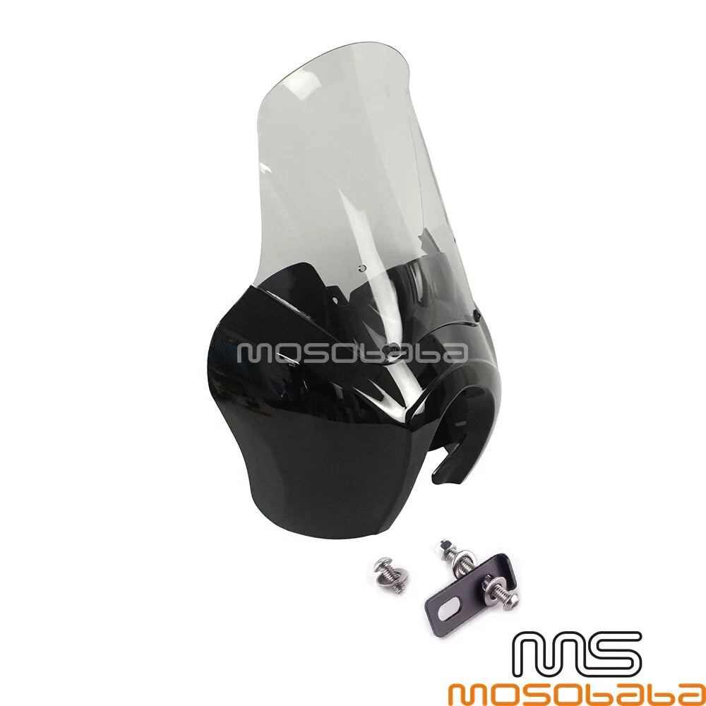 Clear ABS Headlight Fairing Windshield for Harley Street Bob FXBB 2018-2021