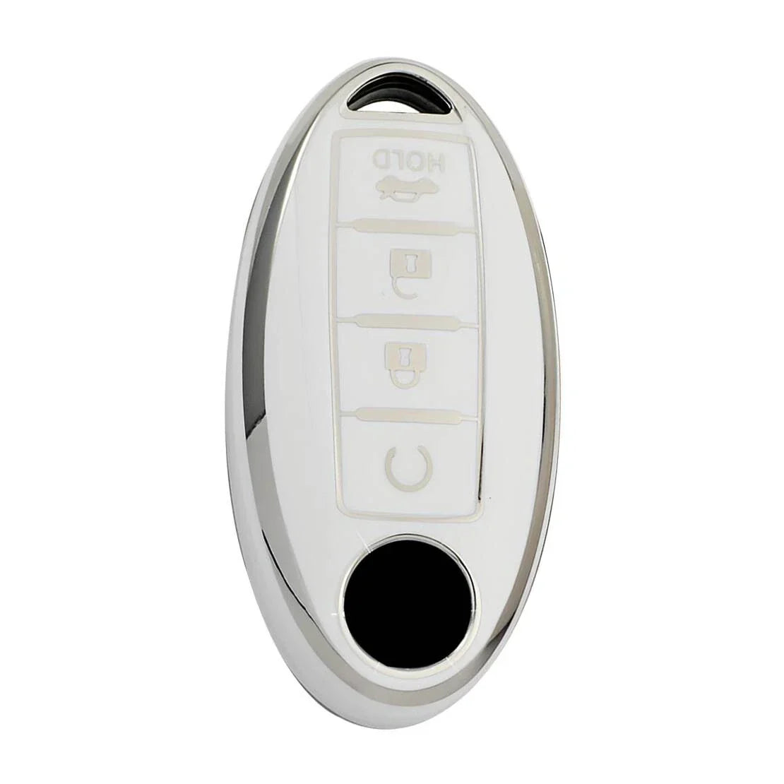 TPU 4-Button Key Shell Housing Cover for Nissan Murano, Versa, Note (2015-2023)