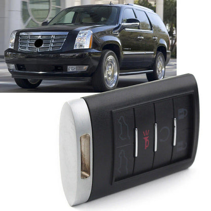 Smart Keyless Remote Key Shell Case for Cadillac Escalade ESV EXT (2007-2014)