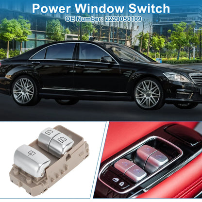 Front Driver Side Power Window Switch for Mercedes-Benz S450 S550 (2018-2021)