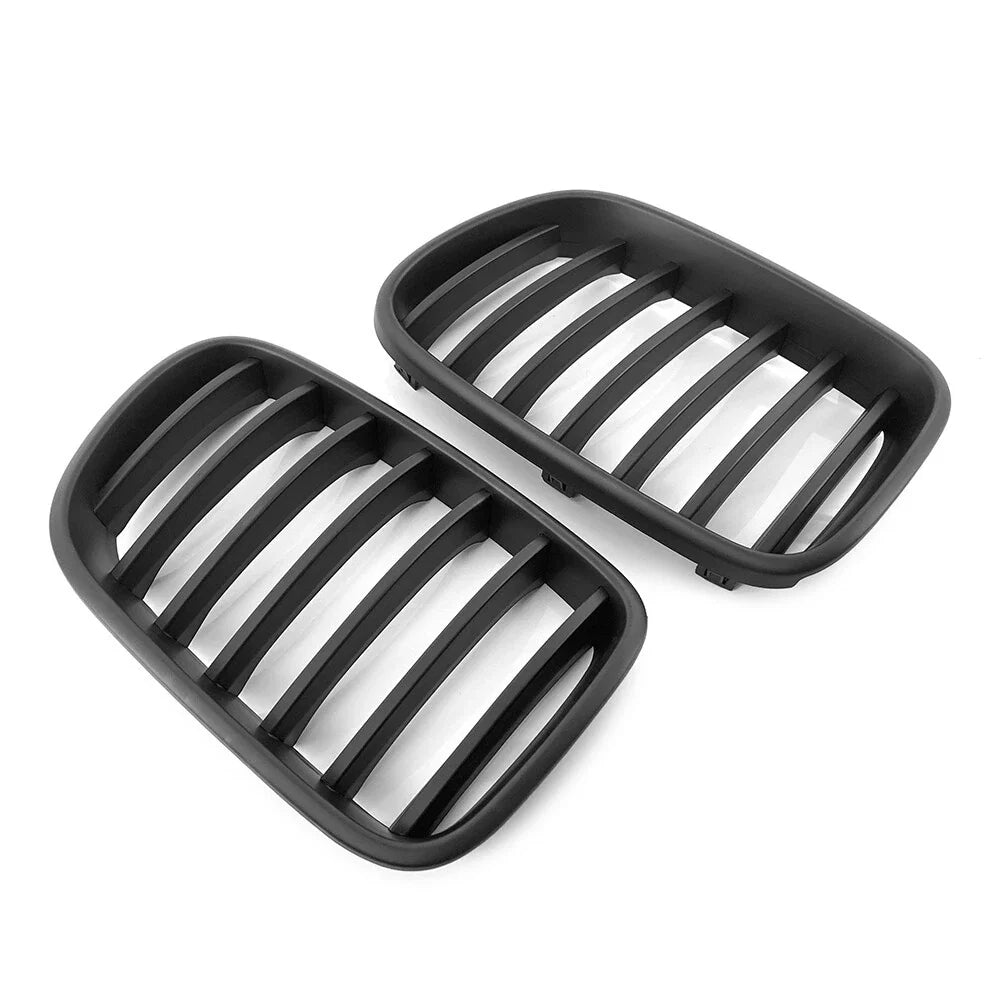 Front Radiator Kidney Grille for BMW X3 F25 2009-2013 Matte Black