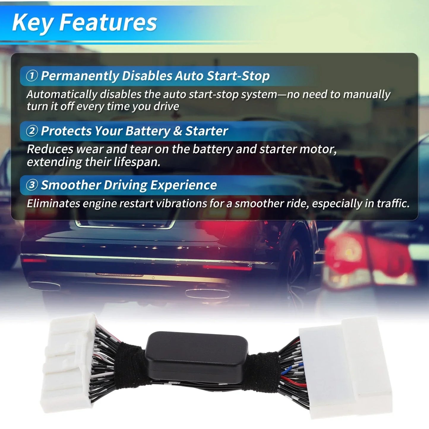 Auto Start Stop Eliminator for Hyundai Santa Fe (2021-2023)