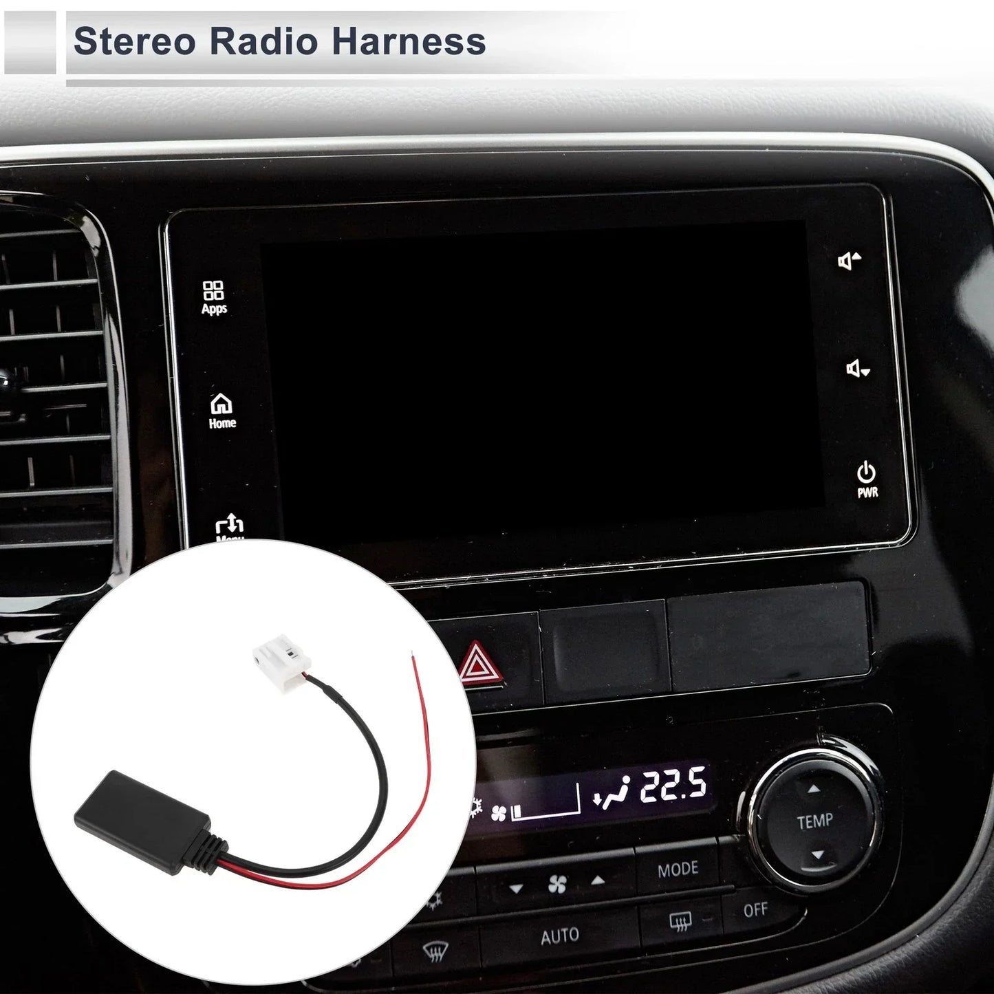 Stereo Radio Harness for Mercedes Benz W169 W245 W203 W209 (2001-2012)