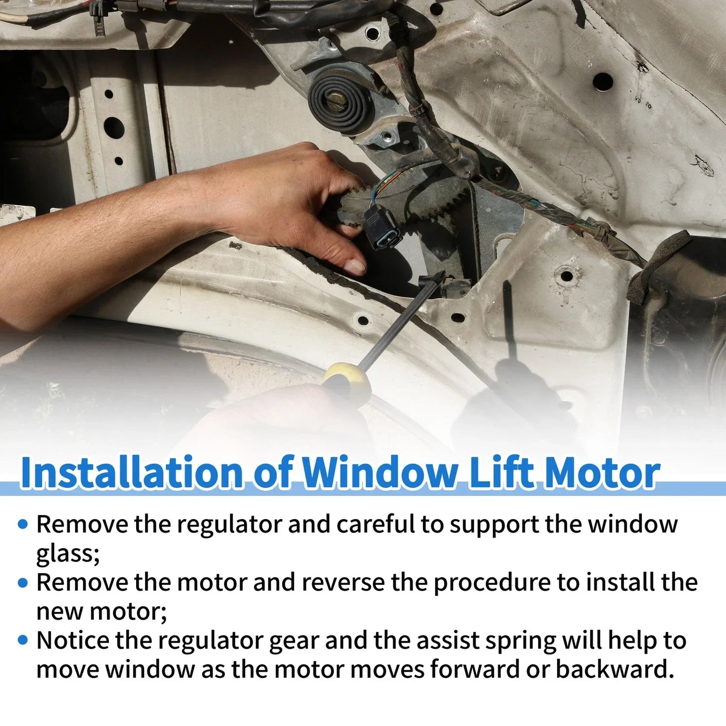 Power Window Regulator Lift Motor for Hyundai 2001-2006 (2001-2006)