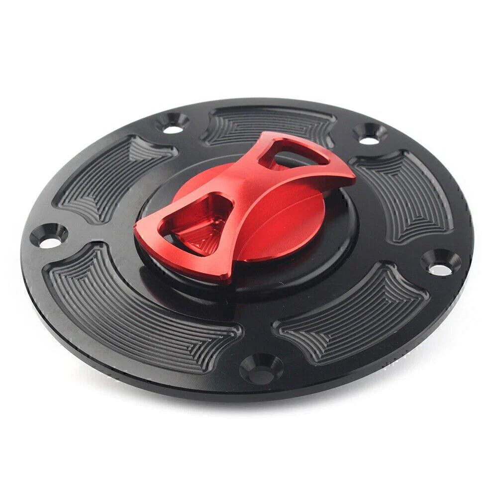 Red Fuel Gas Tank Cap Cover for Ducati Panigale 899 959 1199 1299 (2012-2020)