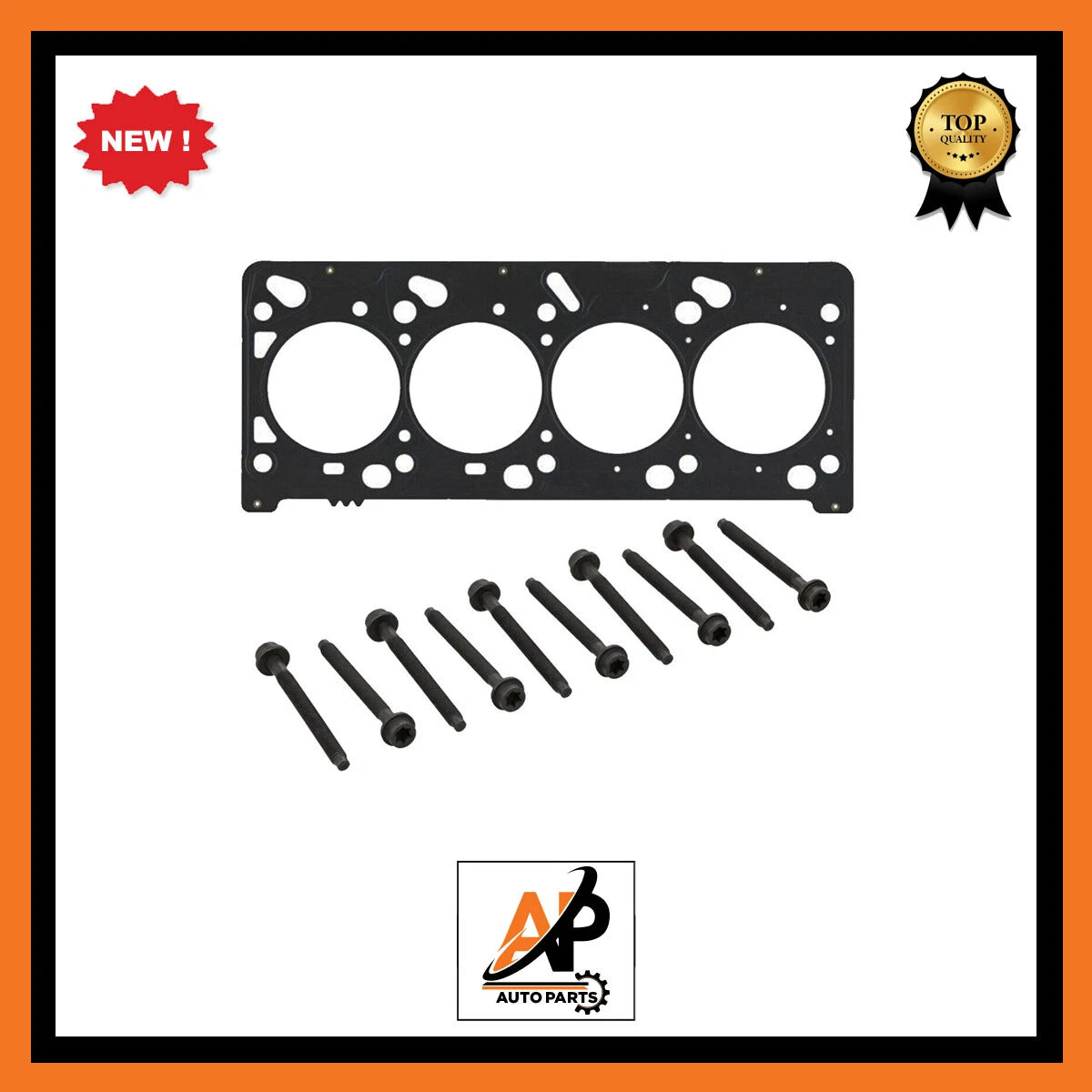Head Gasket Kit 0.6mm Replacement for Ford Focus Mondeo Zetec Turbo (2007–2018)