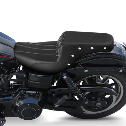 Driver & Passenger Seat for Harley Dyna Super Glide Fat Bob (2006-2017)