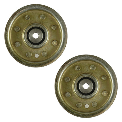 2x Flat Idler Pulley Replacement for Cub Cadet RZT-LX 50 KW FAB 2017-2018