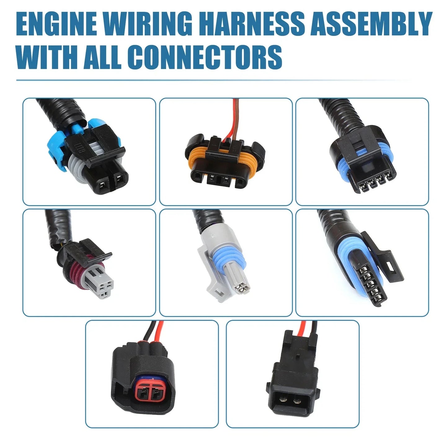 Engine Wiring Harness Set for Chevy, GMC, Cadillac, Hummer Trucks