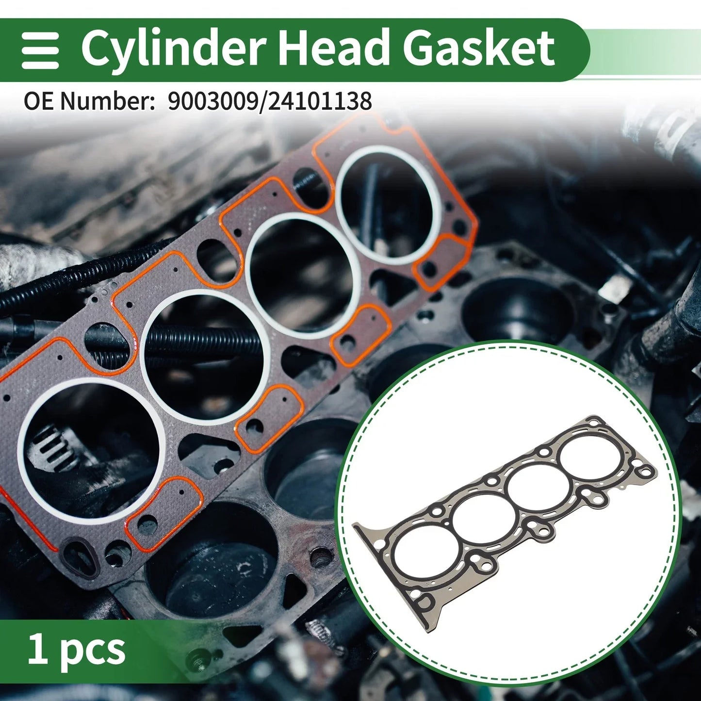 Cylinder Head Gasket for Chevrolet Spark 1.0L (2010-2015) - Left & Right
