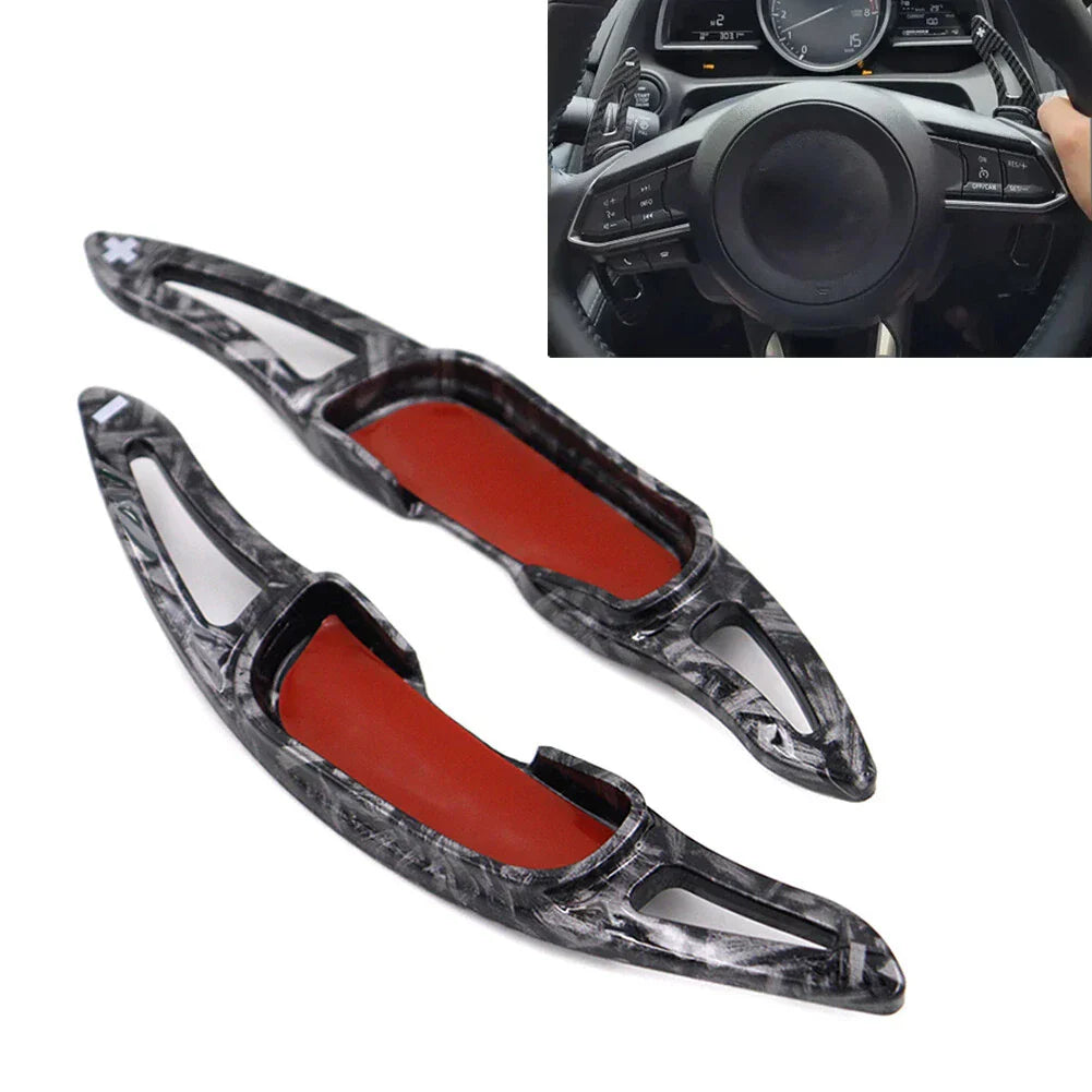 Steering Wheel Shift Paddle Extensions for Mazda 3 6 CX-3 CX-4 CX-5 MX-5