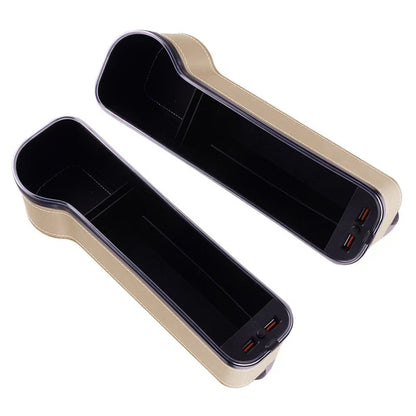 2 x Car Seat Storage Box Gap Organizer for Universal Fit ( Range)