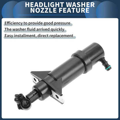 Front Driver Side Headlight Washer Nozzle for Mercedes-Benz ML500 (2006-2011)