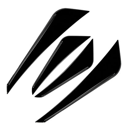 Glossy Front Bumper Side Air Vent Trim for BMW 1 Series F20 F21 M Sport (2015-19)