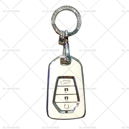 TPU Key Fob Cover for Isuzu D-MAX MU-X MUX 4 Button (2012-2023)