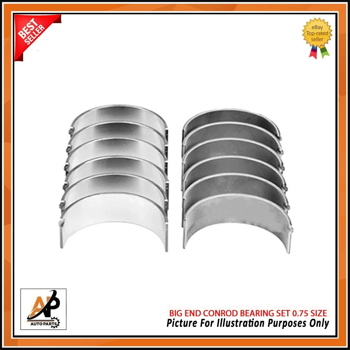 Big End Con Rod Bearings Replacement for Jaguar Land Rover 2.0 D 204DTD (2017–2023)
