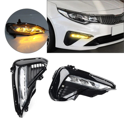 Daytime Running Light Fog Light with Turn Signal for Kia Optima K5 (2019-2020)