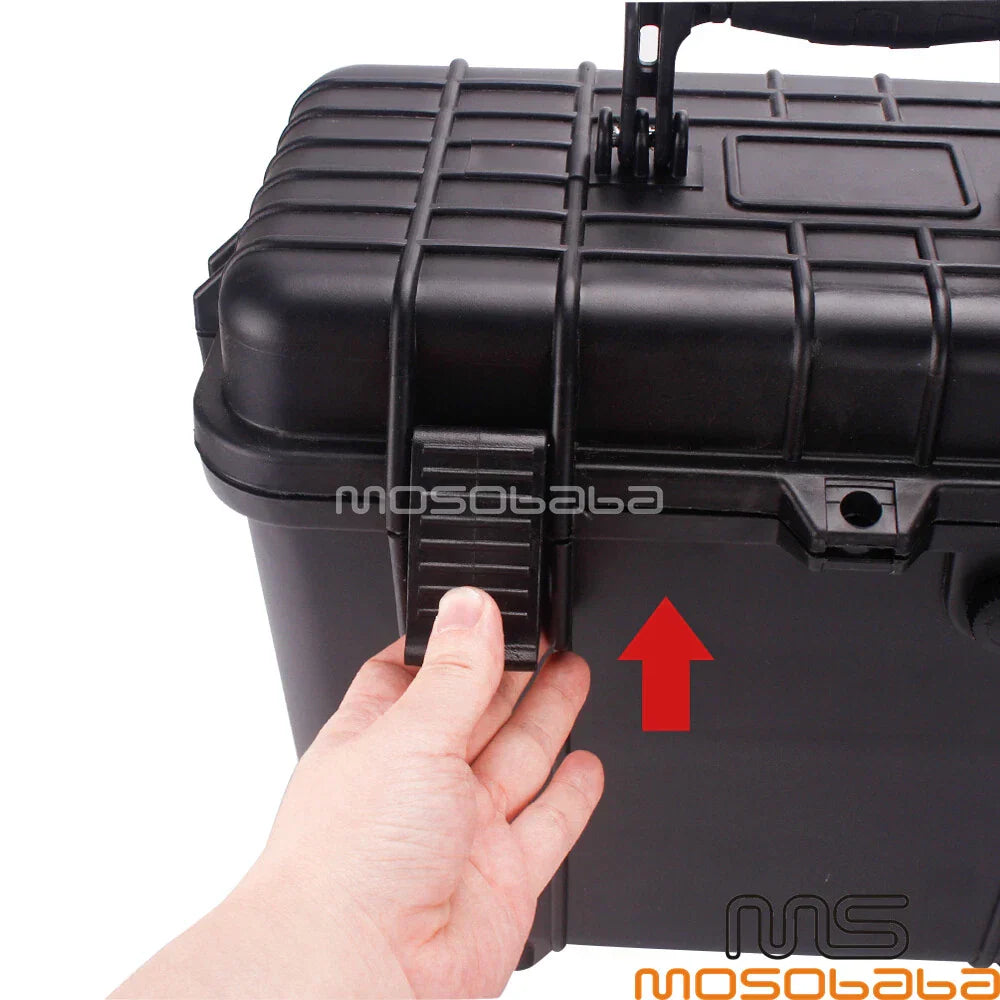 Black ABS Motorcycle Luggage Saddlebag Boxes for BMW F650 (1993-2007)