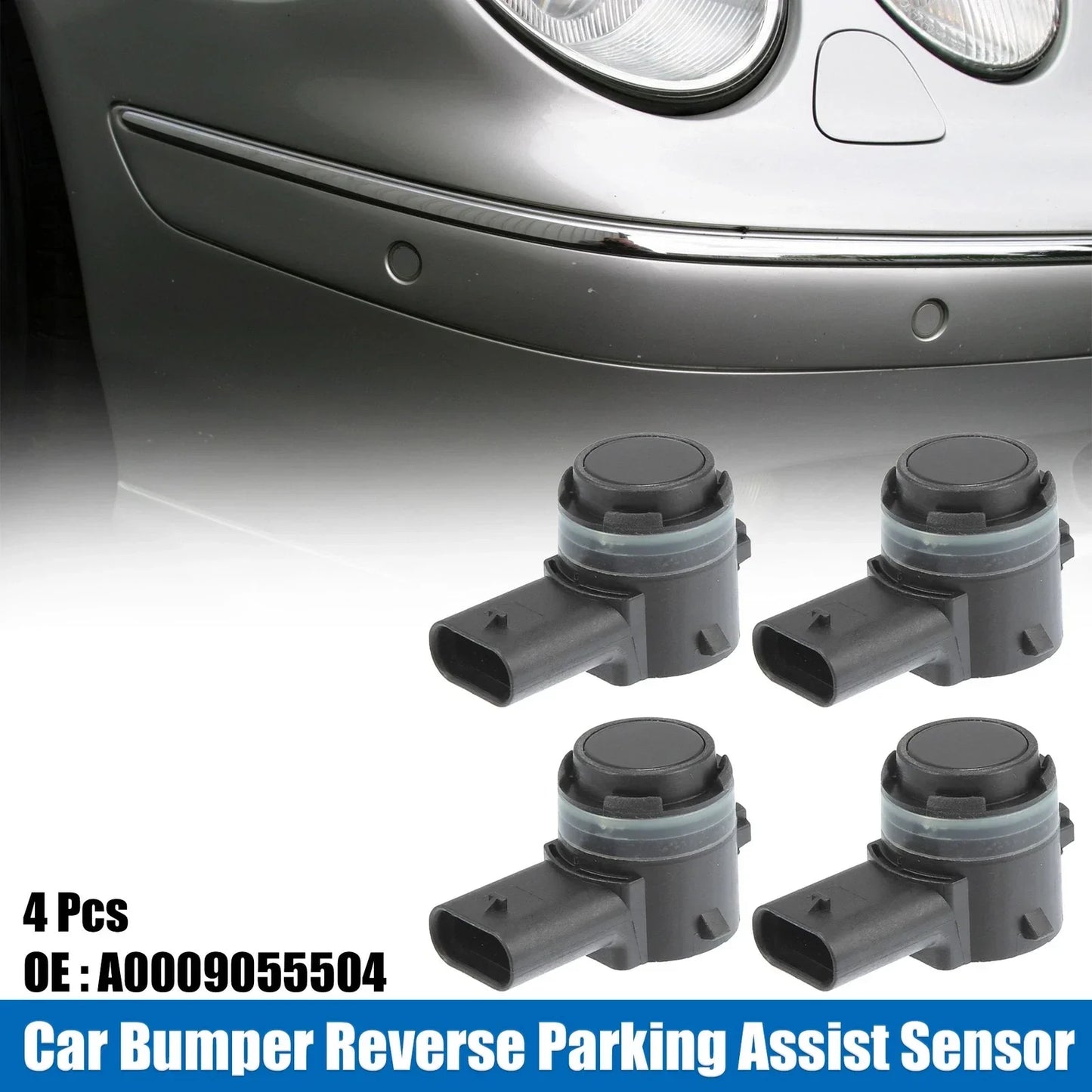 4 x Bumper Parking Reverse Assist Sensors for Mercedes-Benz