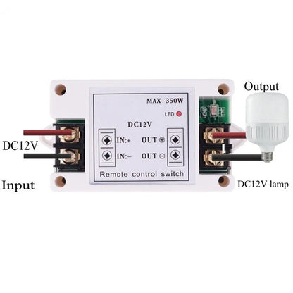 12V Car Battery Disconnect Cut Off Kill Switch w/ Wireless Remote