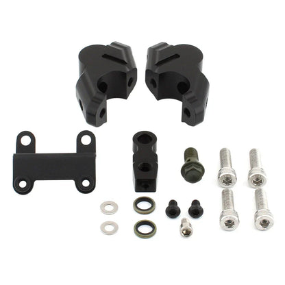 Handlebar Riser with Brake Hose Extension for Yamaha MT-07 (2014-2023)