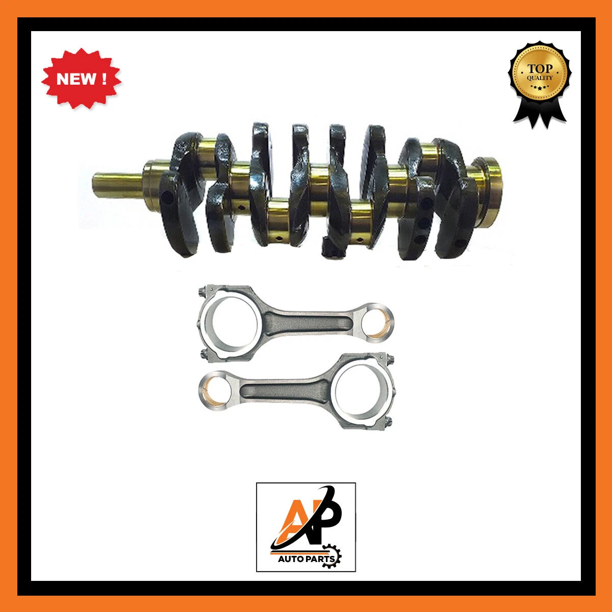 Crankshaft and Connecting Rods Replacement Kit for Nissan NP300 Navara (2009–2018)
