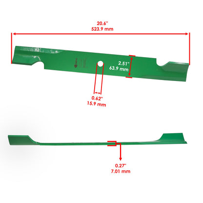 Deck Spindle Assembly with Blade for Gravely Pro-Turn 60 160 260 (2013–2023)